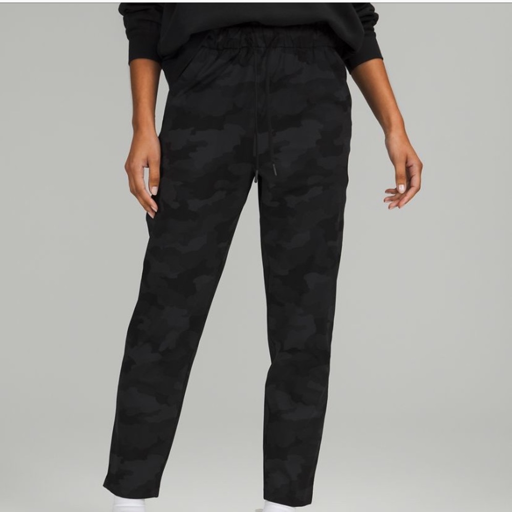 lululemon stretch high rise pants 7/8